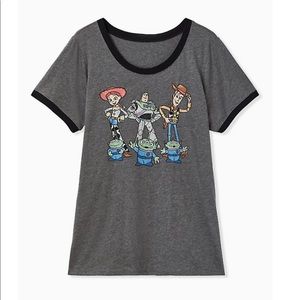 TORRID DISNEY PIXAR TOY STORY FRIENDS RINGER TOP